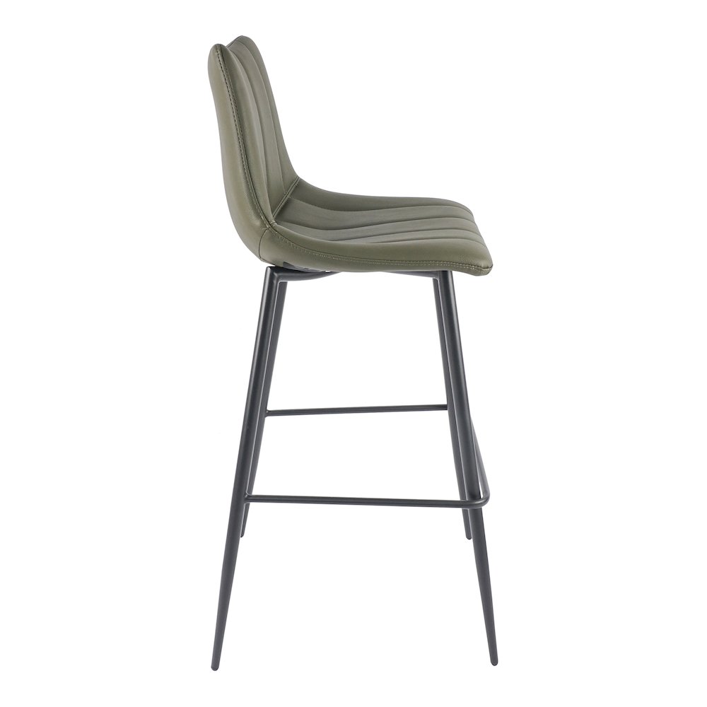 Alibi Bar Stool Dark Green - Set of Two