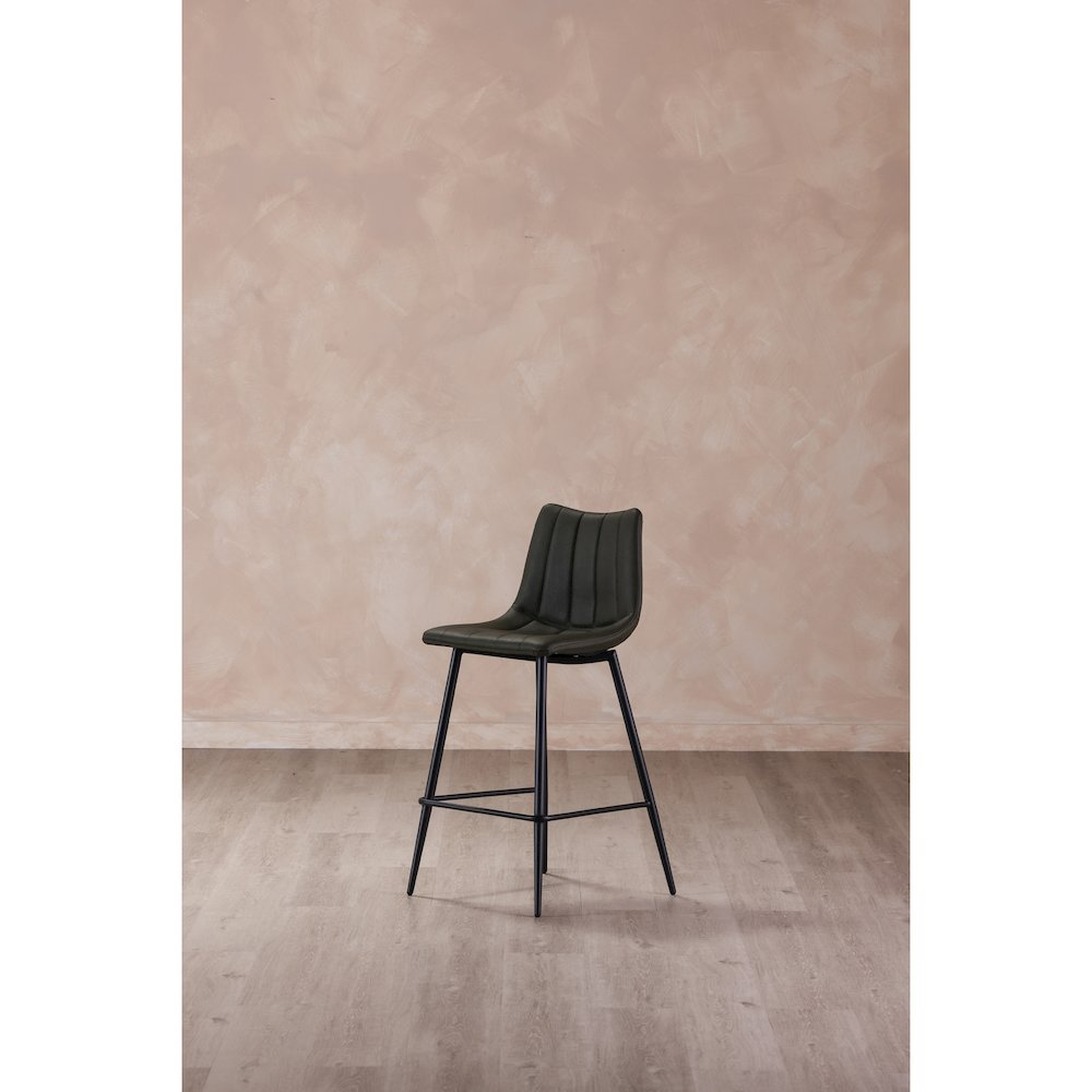 Alibi Bar Stool Dark Green - Set of Two
