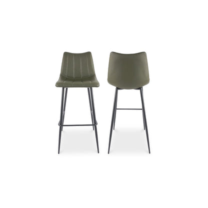 Alibi Bar Stool Dark Green - Set of Two