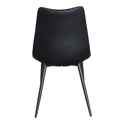 Alibi Dining Chair Matte Black - Set of Two