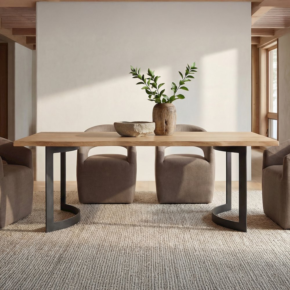 Bent Dining Table Extra Small Oak