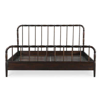 Vivian King Bed Dark Brownn