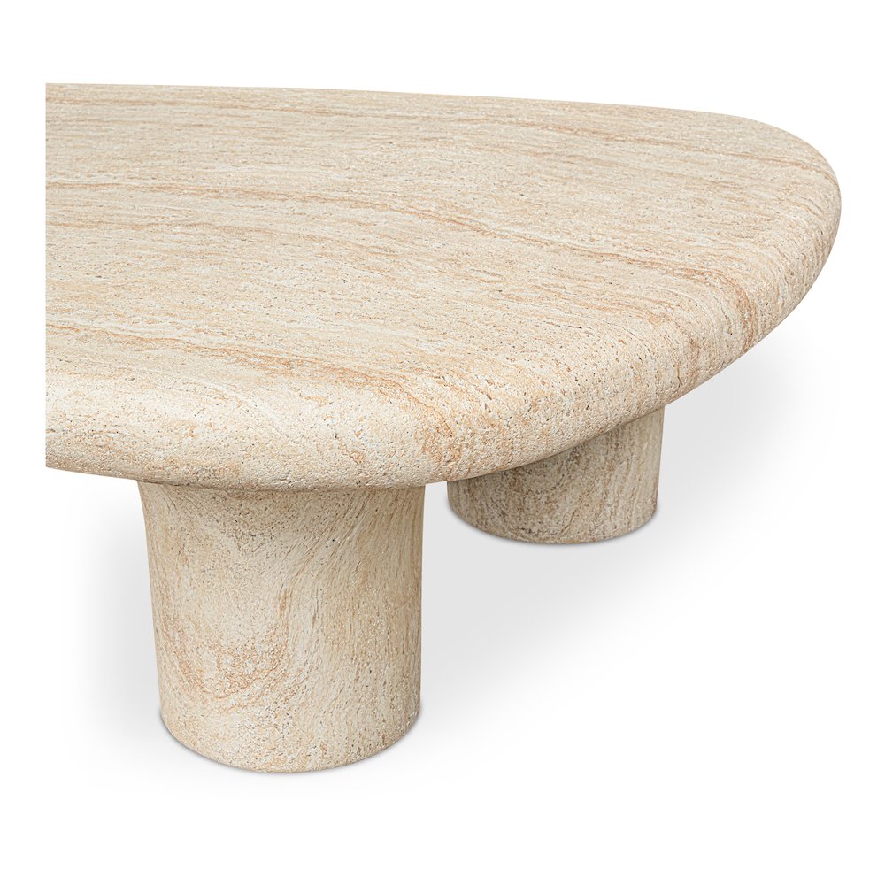 Warby Outdoor Coffee Table Beige