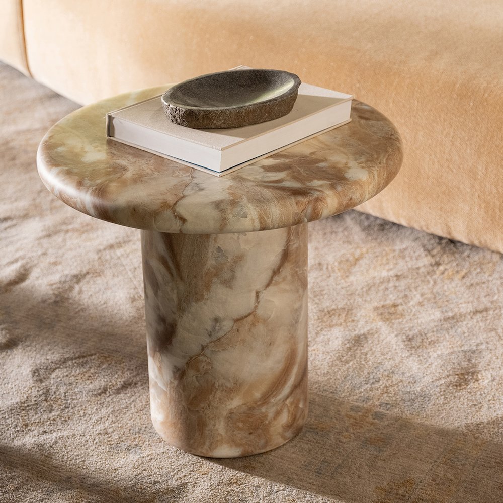 Frida Outdoor Side Table Brown