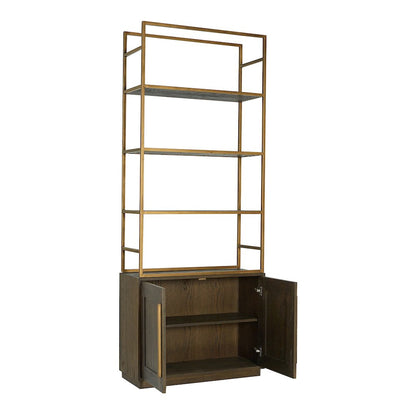 Elliot Bookshelf Brown