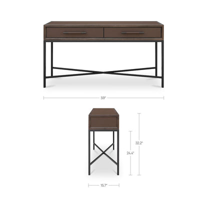 Mako Console Table Brown