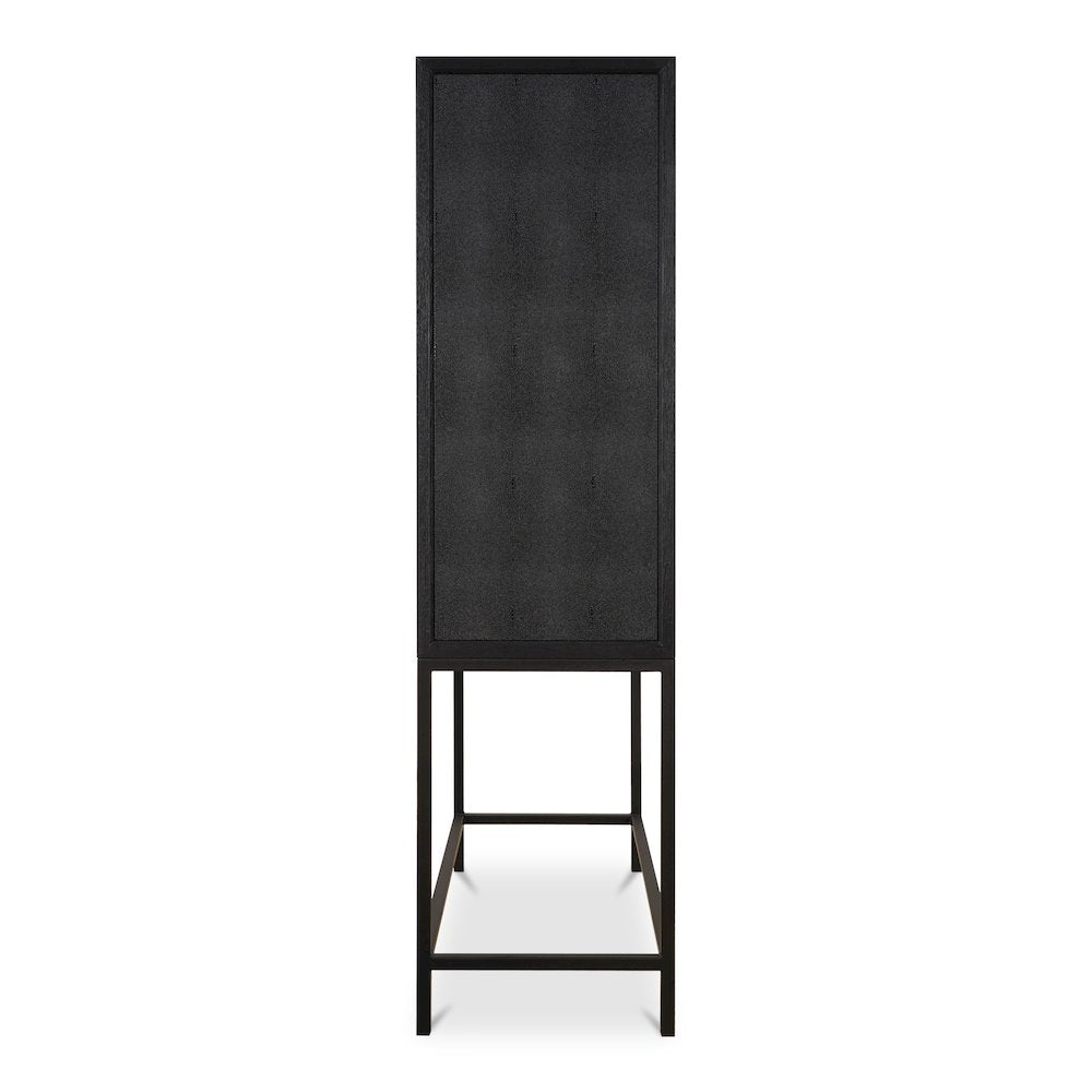 Mako Bar Cabinet Black