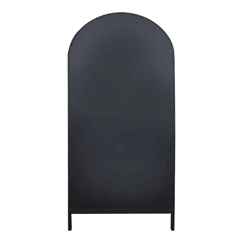 Wilde Display Cabinet Black Oak