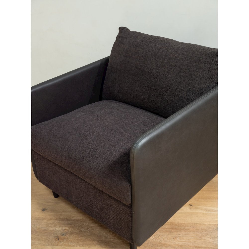 Teller Accent Chair Warm Black