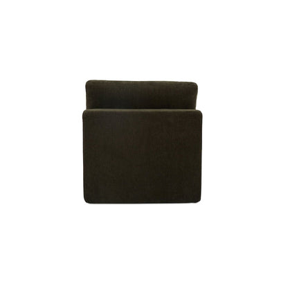 Cates Slipper Chair Dark Green