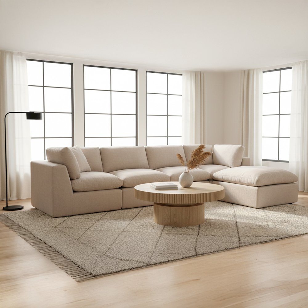Cates Slipper Chair Pebble