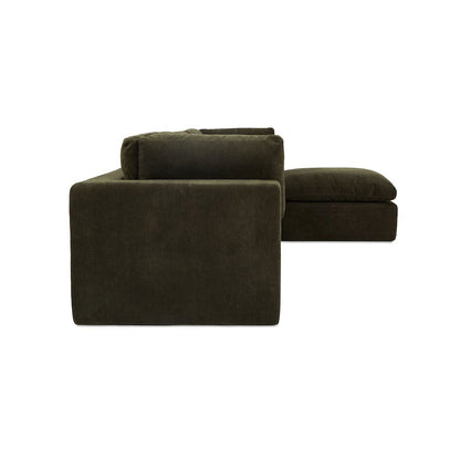 Cates Lounge Modular Sectional Dark Green