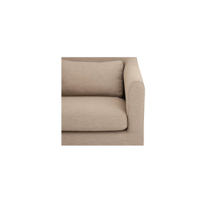 Lydia Outdoor Slipcover Dining Chair Light Brown