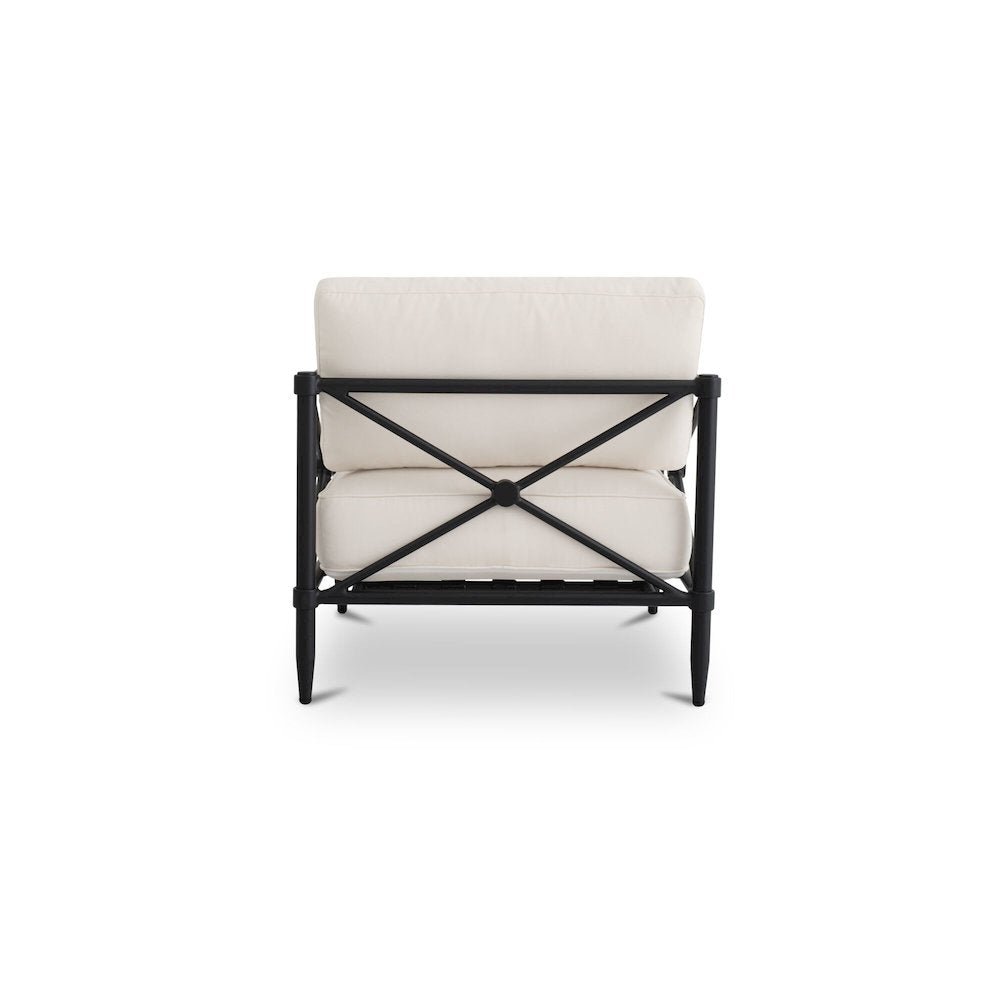 Willow Outdoor Accent Chair Cream