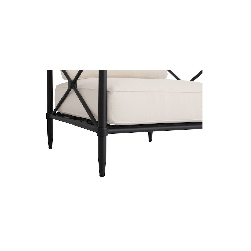 Willow Outdoor Accent Chair Cream