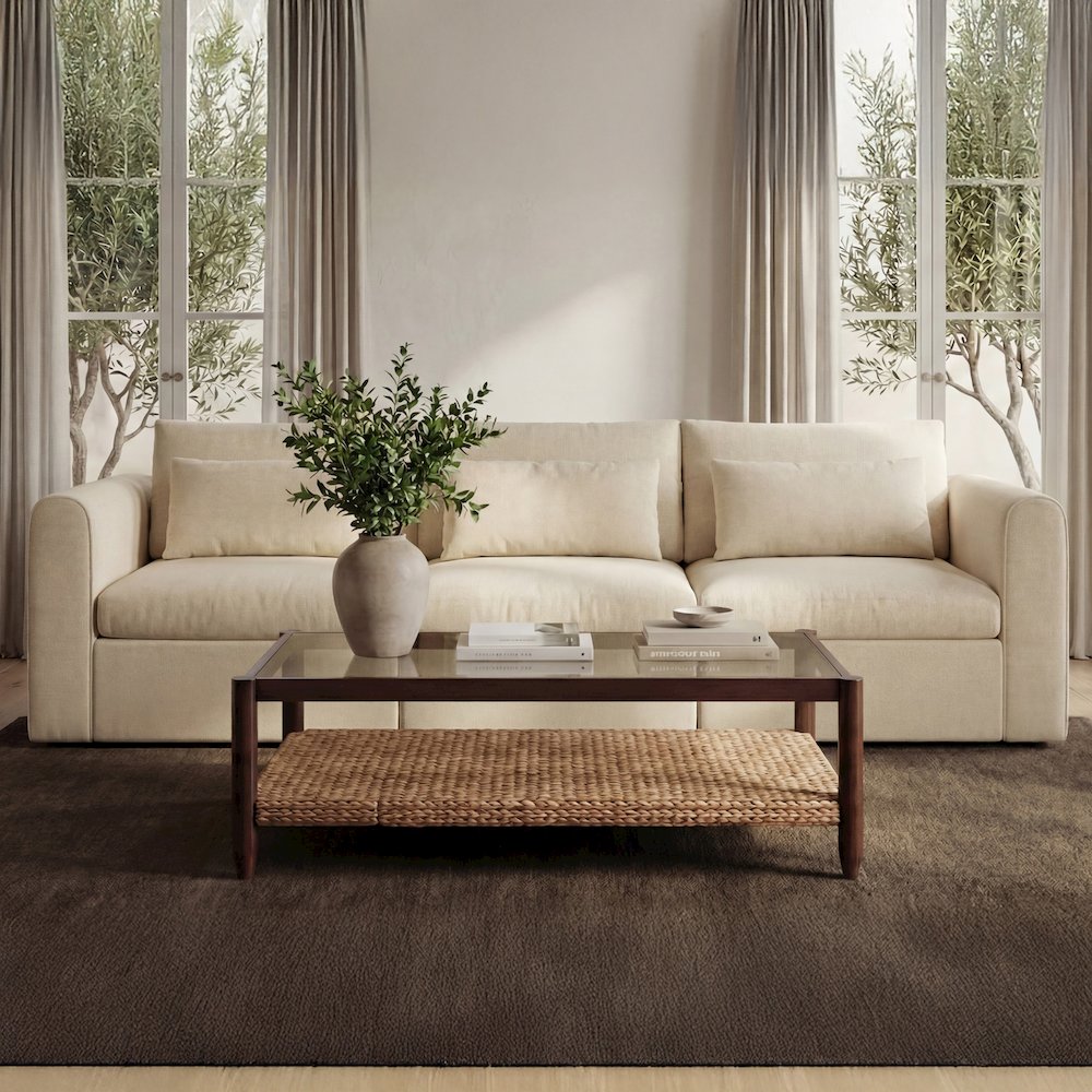 Swift Left Arm Facing Chair Light Beige