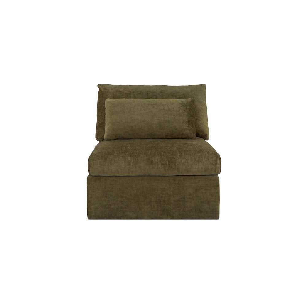Swift Slipper Chair Dark Green