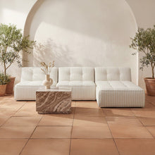 Sunseeker 3 Piece Outdoor Lounge Brown Stripe