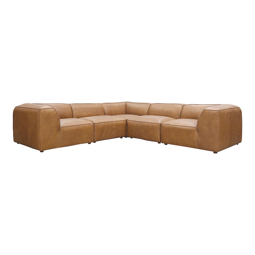 Form Dream Modular Sectional Sonoran Tan Leather