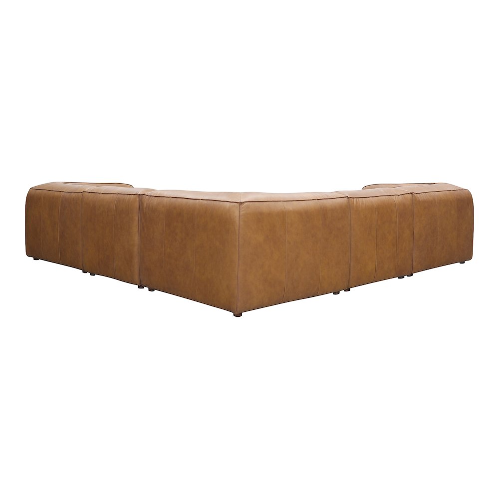 Form Dream Modular Sectional Sonoran Tan Leather