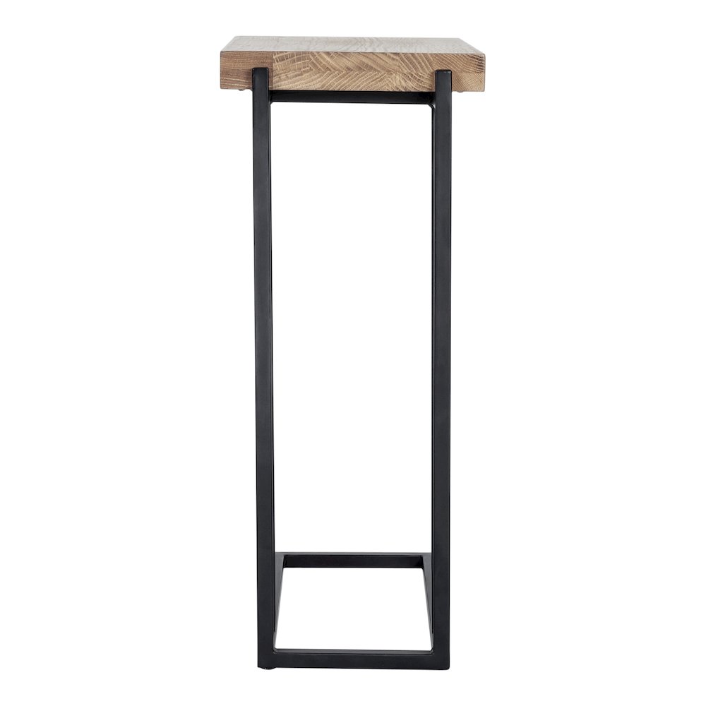 Mila C Shaped Side Table Natural