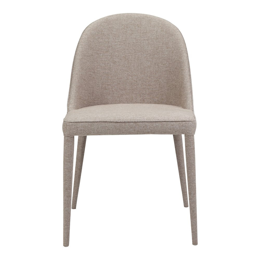 Burton Dining Chair Light Grey - Set of Two