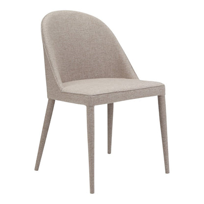 Burton Dining Chair Light Grey - Set of Two