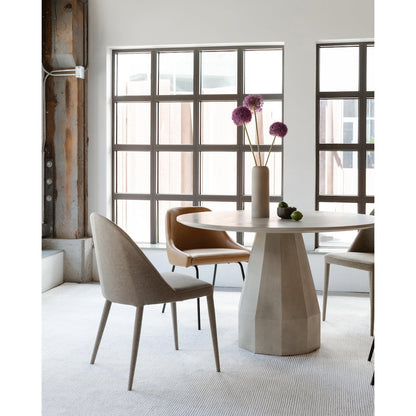 Burton Dining Chair Light Grey - Set of Two