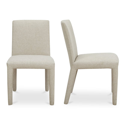Monte Dining Chair Beige - Set of Two