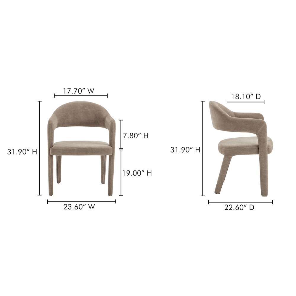 Martens Dining Chair Camel