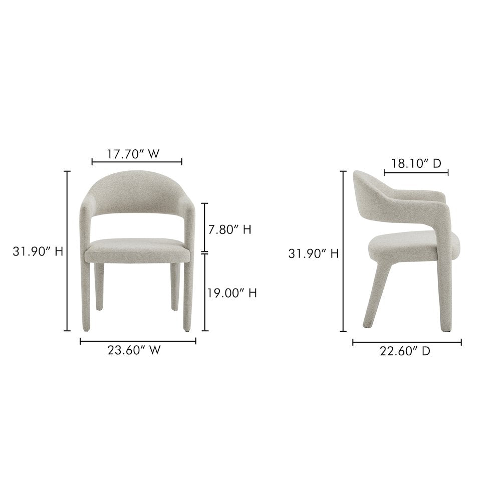 Martens Dining Chair Beige