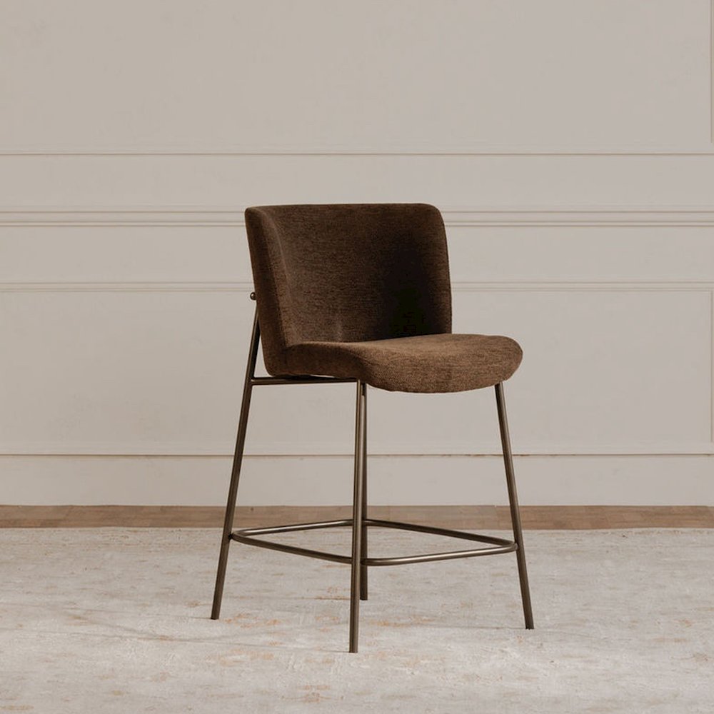 Early Counter Stool Dark Brown