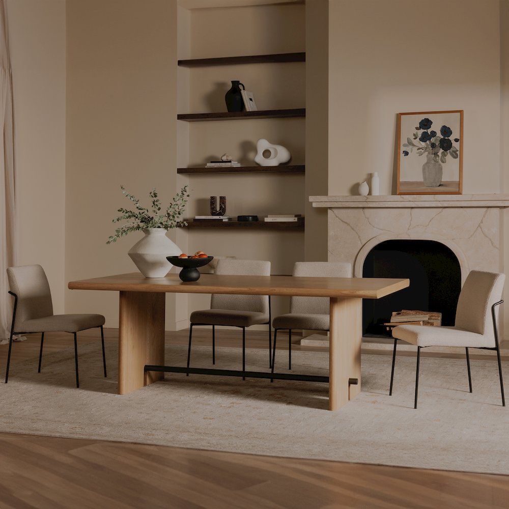 Danny Dining Chair Ivory-Set of Two