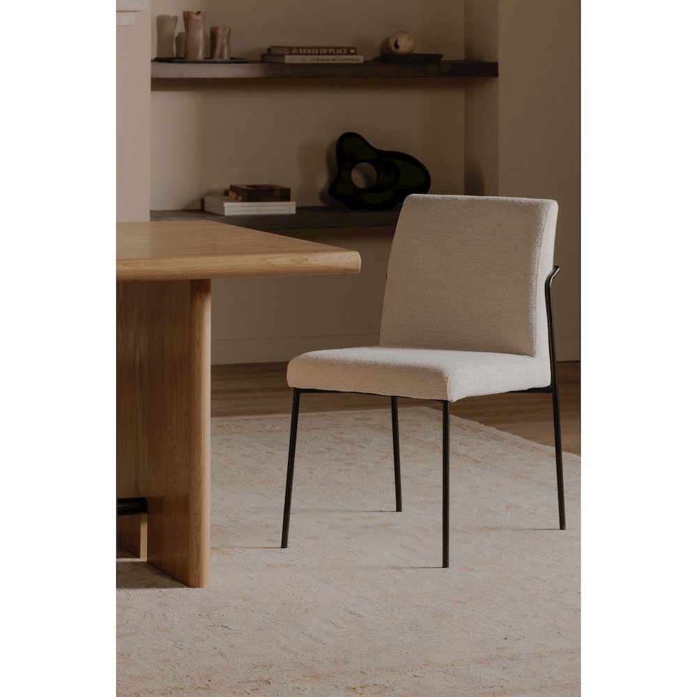 Danny Dining Chair Ivory-Set of Two