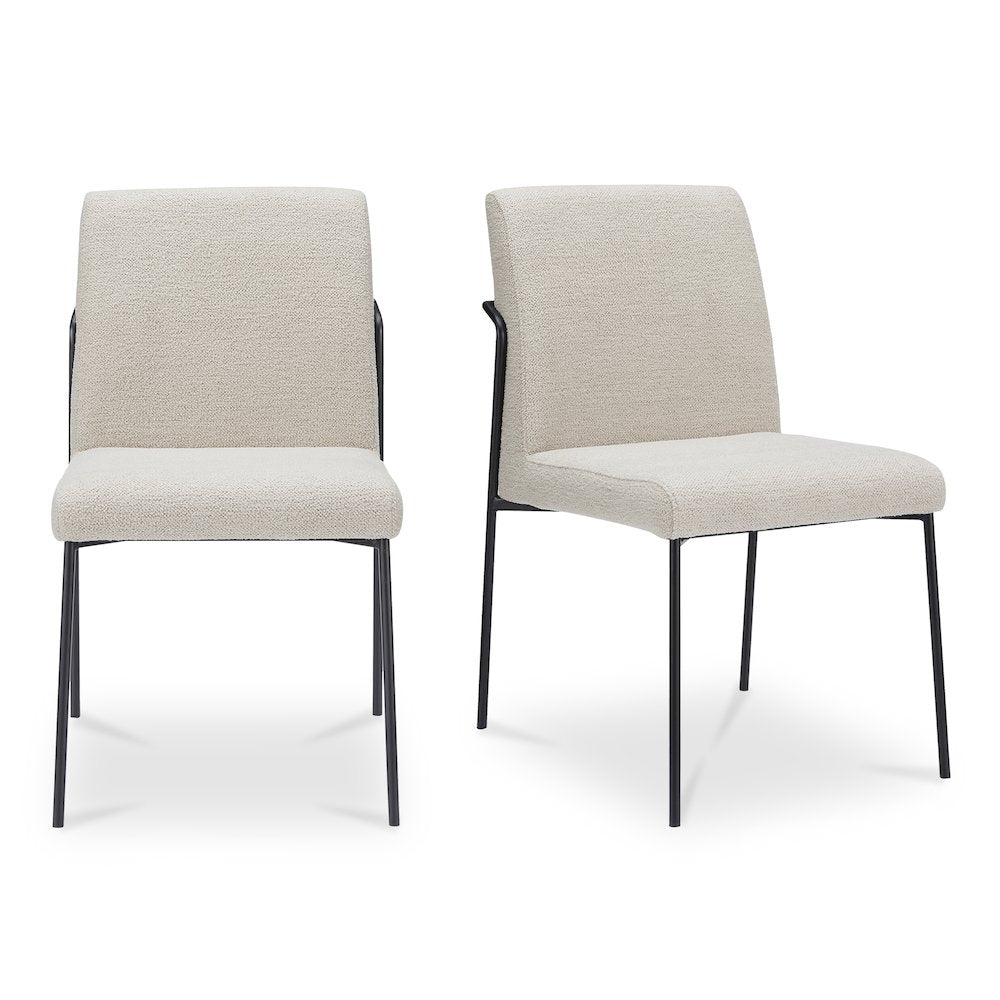Danny Dining Chair Ivory-Set of Two