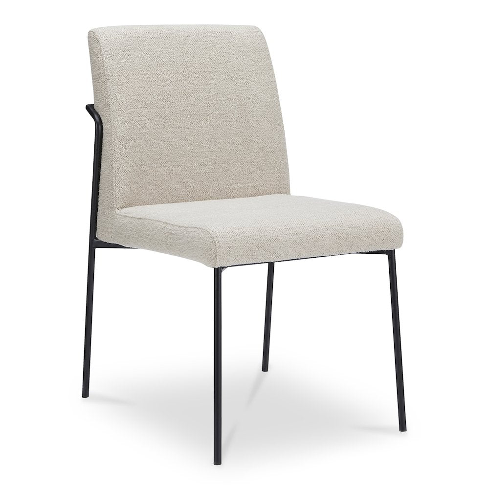Danny Dining Chair Ivory-Set of Two