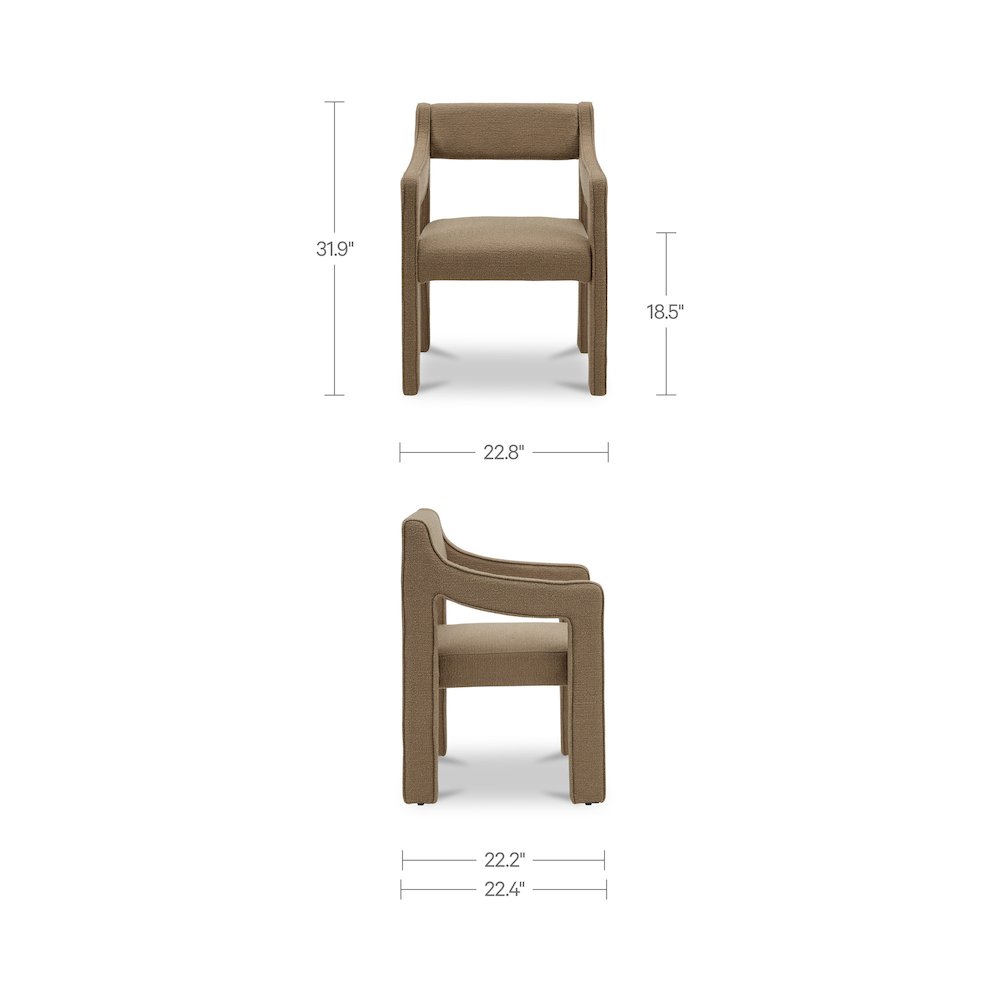 Elise Dining Chair Ochre