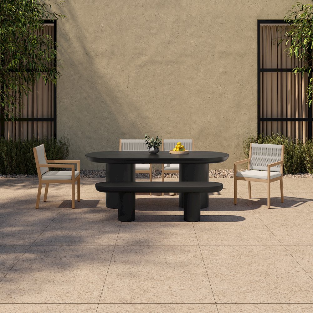 Rocca Bench Black
