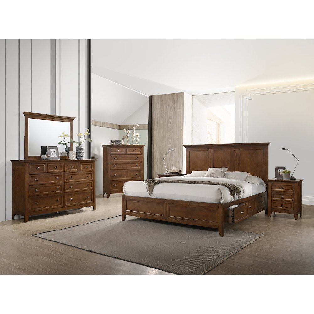 San Mateo 11-Drawer Gentlemen's Chest, Tuscan