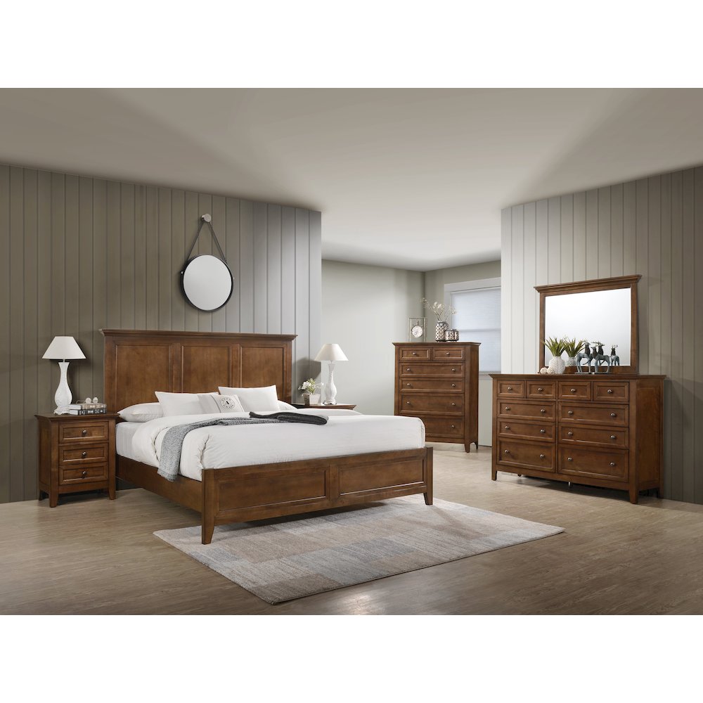 San Mateo 11-Drawer Gentlemen's Chest, Tuscan