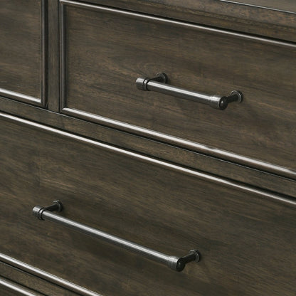 Hawthorne 9-Drawer Dresser, Brushed Charcoal