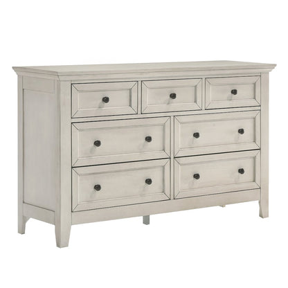 San Mateo Youth 7-Drawer Dresser, Rustic White