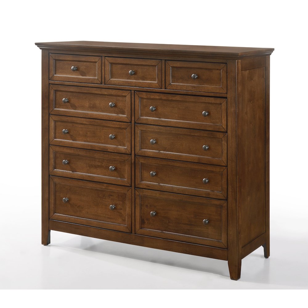 San Mateo 11-Drawer Gentlemen's Chest, Tuscan