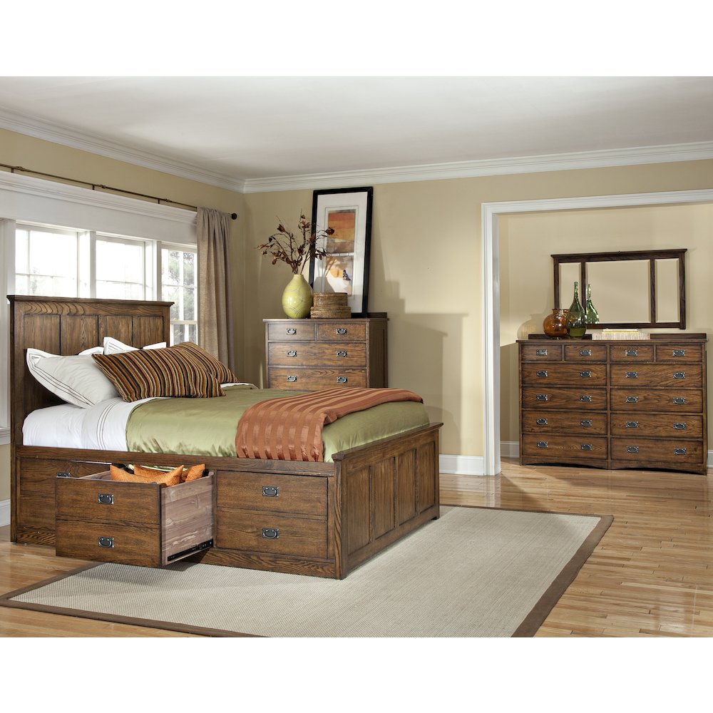 Oak Park 12-Drawer Dresser, Mission