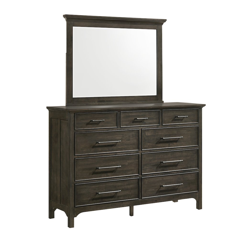 Hawthorne 9-Drawer Dresser, Brushed Charcoal