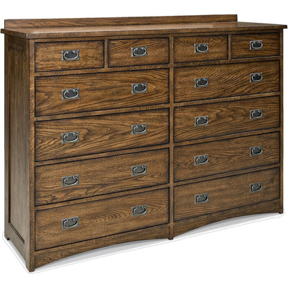 Oak Park 12-Drawer Dresser, Mission
