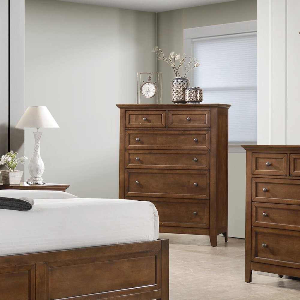 San Mateo 6-Drawer Standard Chest, Tuscan