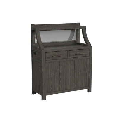 Intercon Flex Server in Reclaimed Chevron