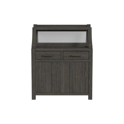 Intercon Flex Server in Reclaimed Chevron