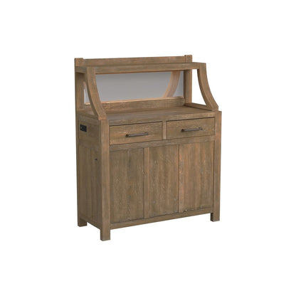 Intercon Flex Server in Sandbar Oak